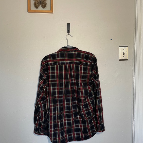 L.L. Bean 100% Cotton Traditional Fit Plaid Flannel multicolor sz S REG - Picture 2 of 3